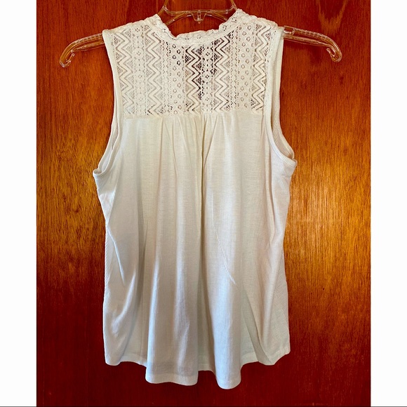 Maurices - White Lace Tank Top - Picture 2 of 6